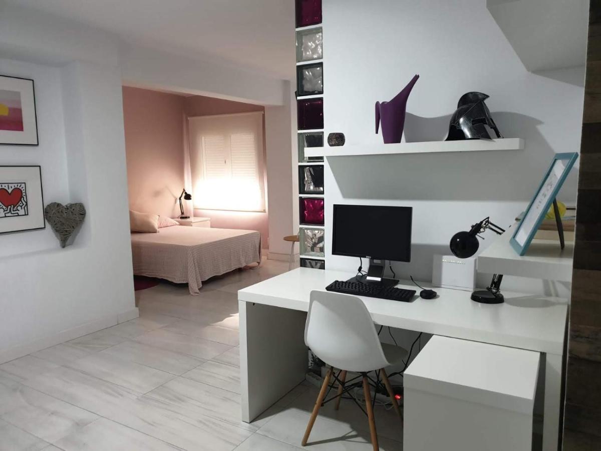 Loft Office Apartment Valencia Bagian luar foto